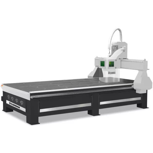 CORMAK C1325 Prémium CNC-marógép (1300x2500) + hibrid asztal 