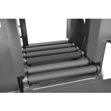 Félautomata ipari kétoszlopos fém szalagfűrész,  CORMAK H-700 