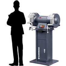 CORMAK M300S ipari kétkorongos köszörű, állvánnyal – M300S