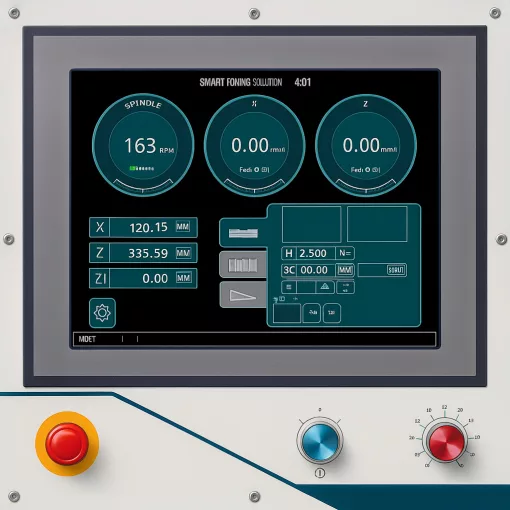 CORMAK EASY NC-500 500×1500 NC esztergagép