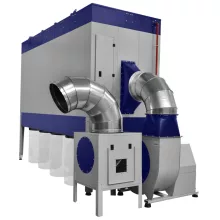 Ipari forgács- és fűrészpor-elszívó Vibra Motor DCV39150 m³/h 